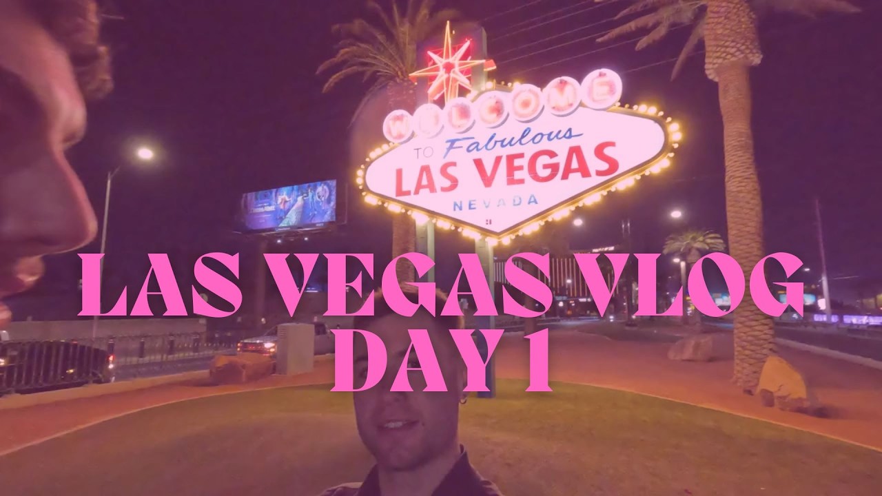 Las Vegas Vlog Day 1 | LA to Las Vegas Road Trip, Flamingo Hotel and Bellagio Fountains