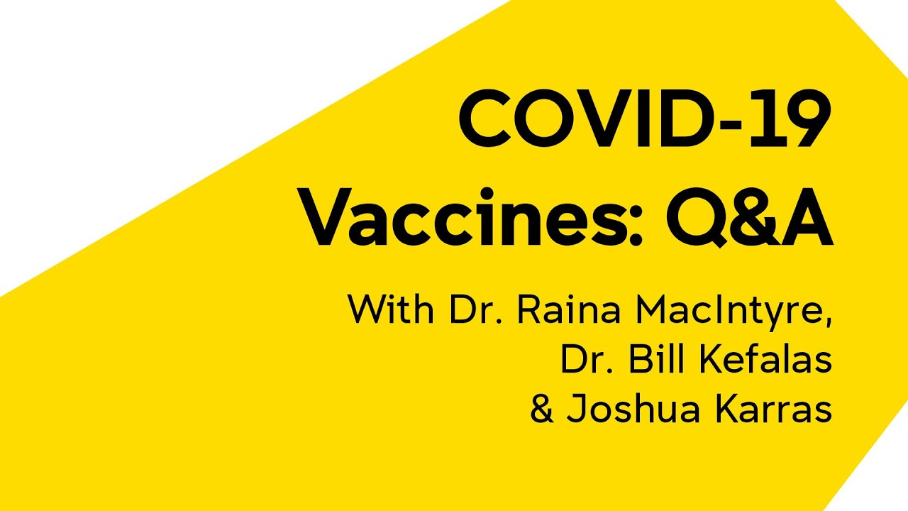 COVID-19 Vaccines - Your Questions Answered