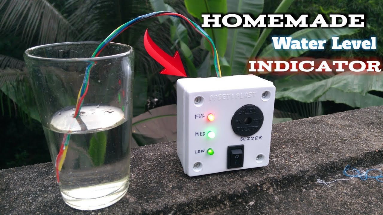 How to make a water level Indicator at home // HOMEMADE INVENTION