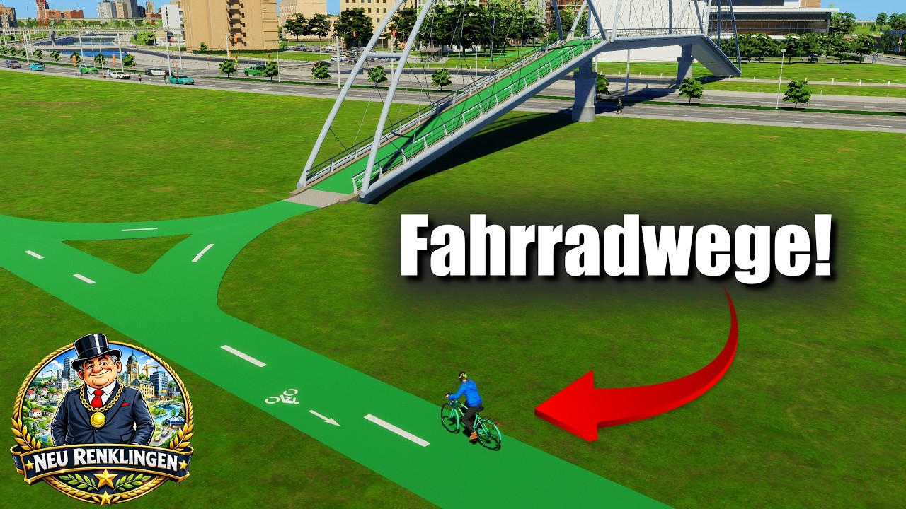 Cities Skylines 2 Deutsch – Neu Renklingen | Neue Fahrradwege für Neu Renklingen! (Folge 33) #033