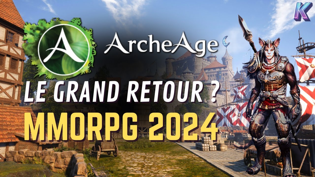 ARCHEAGE EN 2024 🤩 Un nouveau départ pour ce MMORPG GRATUIT ! Découverte gameplay FR