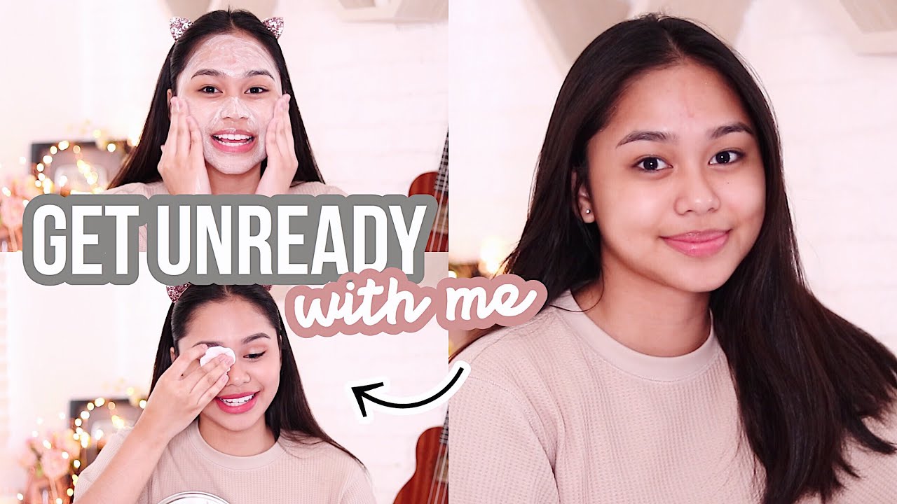 Get Unready with Me! + Skincare Routine | ThatsBella