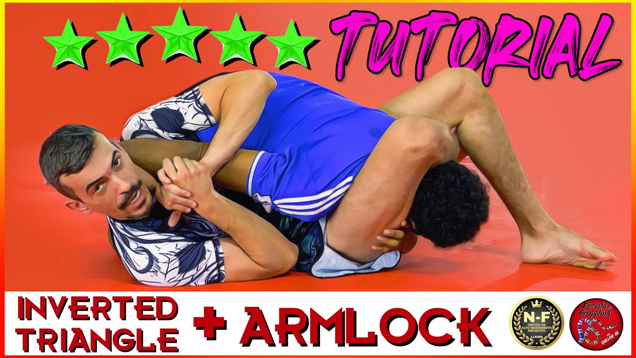 TRIÁNGULO INVERTIDO + LLAVE RECTA DE BRAZO  ** TUTORIAL**   Escuela de Grappling