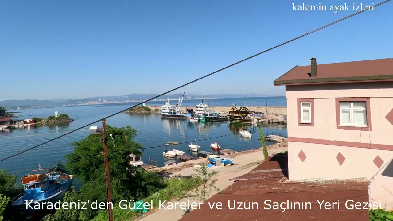 Karadeniz'den kareler; Uzun Sa&ccedil;lının yeri, Fırtına Deresi, Kavrun Yaylası, Hopa sahili g&uuml;n batımı
