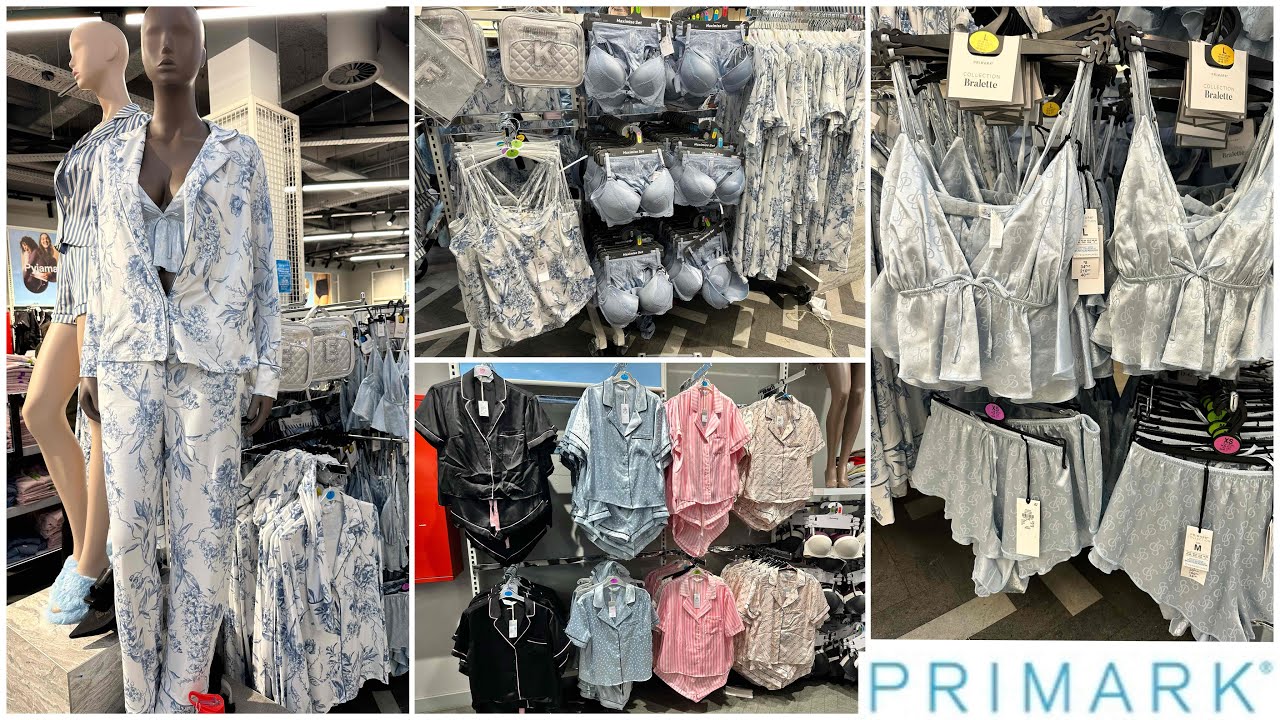 Primark women’s pyjamas new collection / January 2025