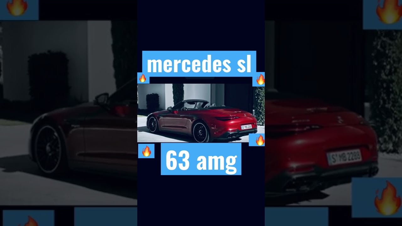 2022 THE NEW MERCEDES-SL 63 AMG#slnews   #shorts