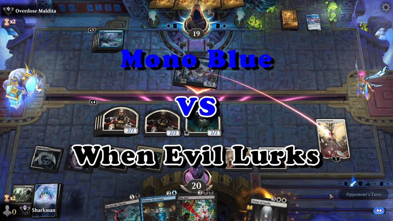 Game Shot 167 | Mono Blue Sends It | LCI Standard | MTG Arena