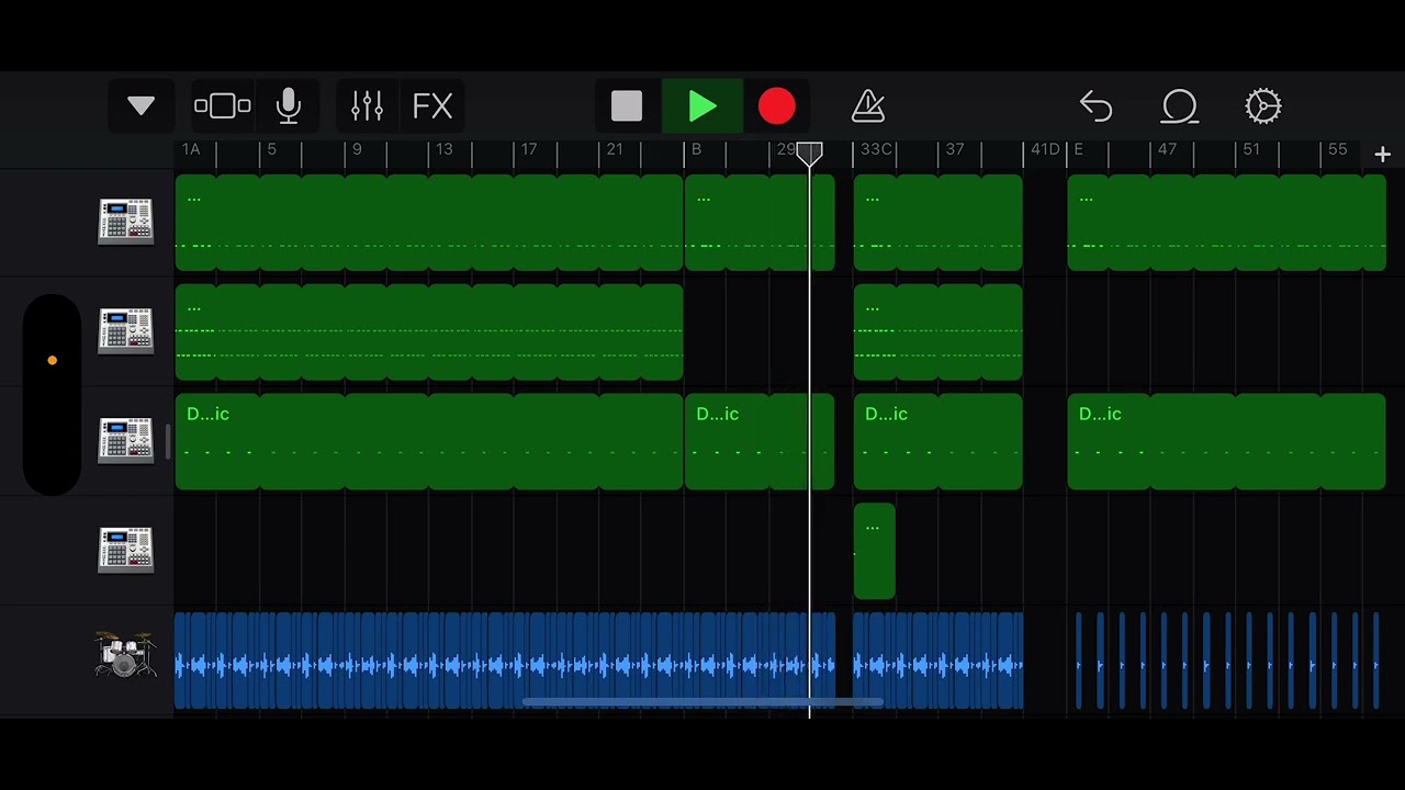 This is an industrial metal beat I made in GarageBand