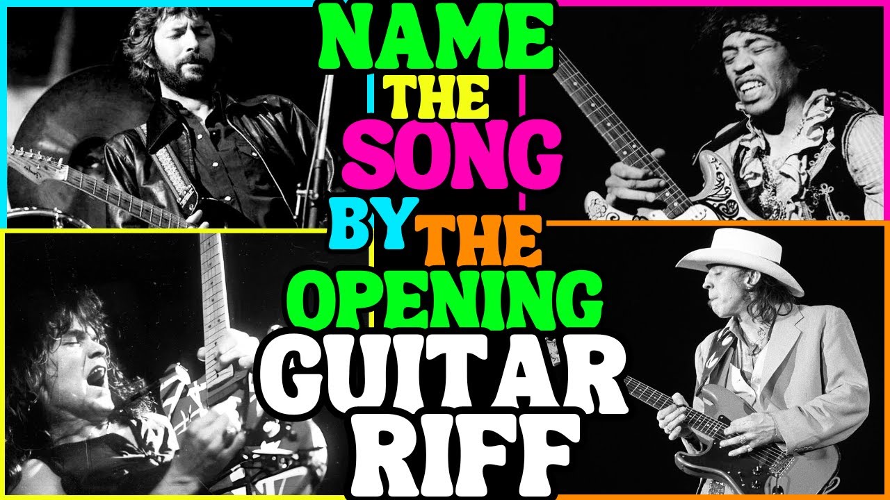 🎸GUESS The SONG By The Opening GUITAR RIFF🎸|  Can You NAME ALL 35 Songs?