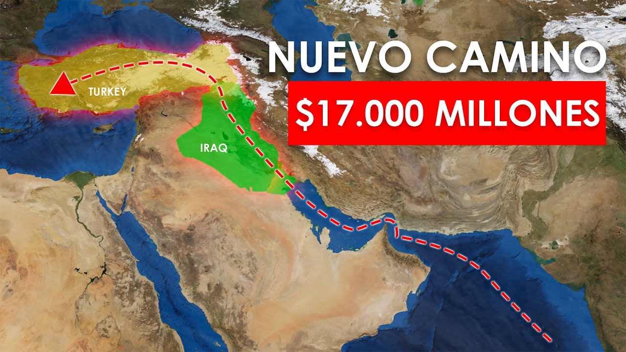 Irak quiere sustituir el Canal de Suez