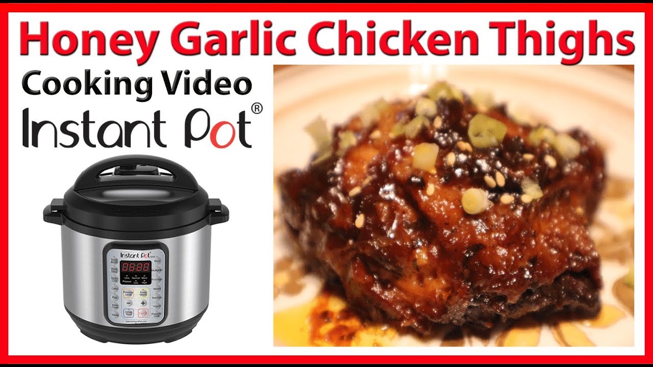 Как приготовить куриные бёдрышки с медом и чесноком в мультиварке Instant Pot | JKMCraveTV