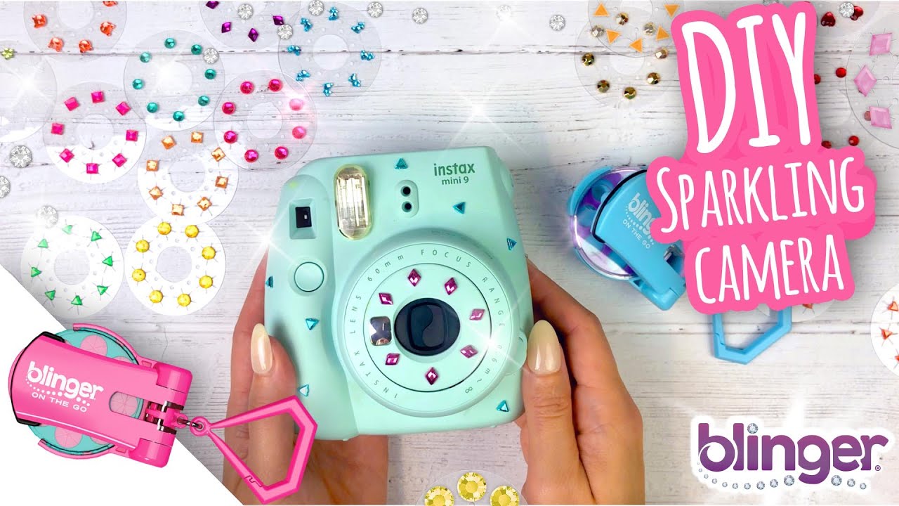 Bling It Up - DIY Sparkling Instant Camera with Blinger On The Go | Tips & Tricks ✨