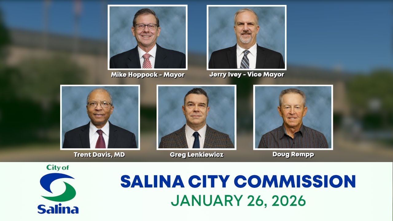 Salina City Commission Meeting - January 26, 2026