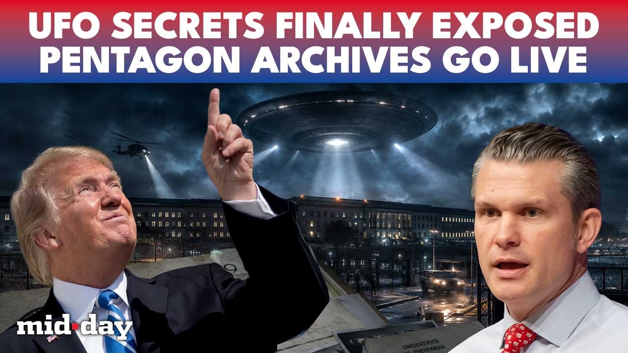 UFO Files: Pentagon Drops BOMBSHELL Images as NASA and FBI Join Massive Disclosure Push | WATCH