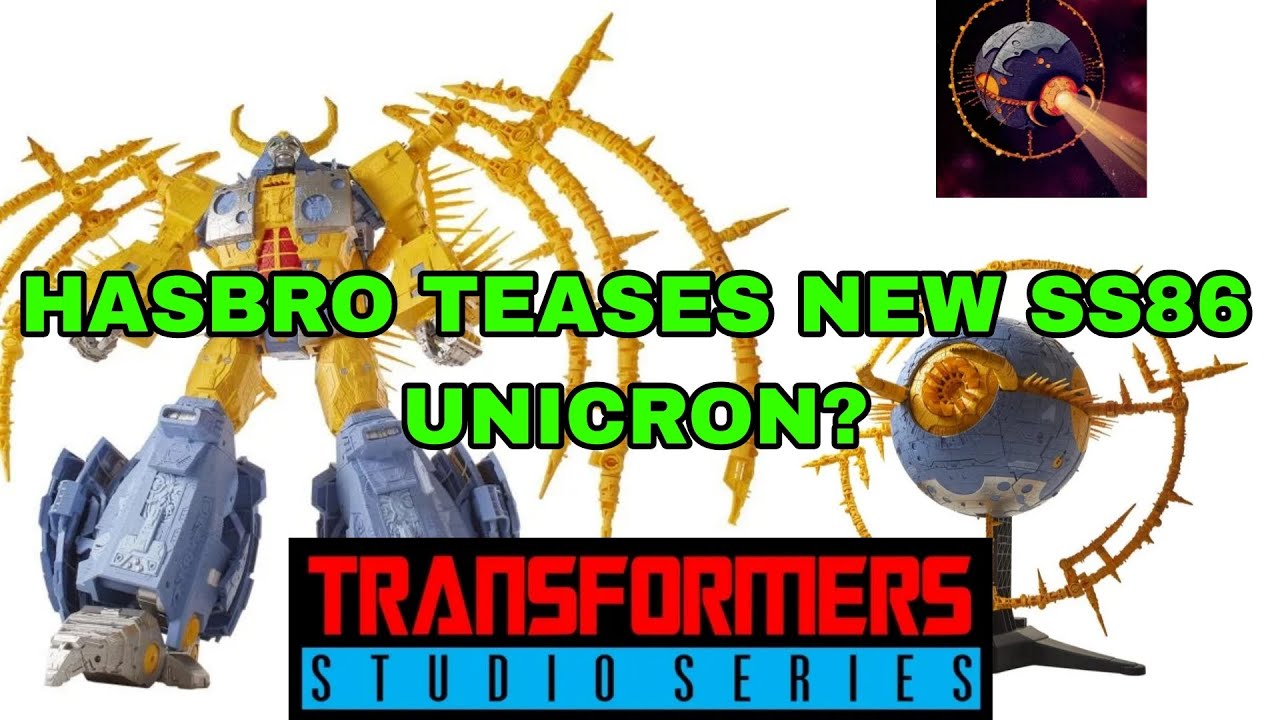 BREAKING! Teaser for NEW Studio Series 86 Unicron COMING? Transformers FUTURE!