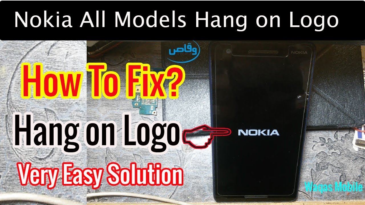 Nokia All Android Hang On Logo 100% Solution | Nokia 7,Nokia 6,Nokia 5,Nokia 3,Nokia 1 Stuck On Logo