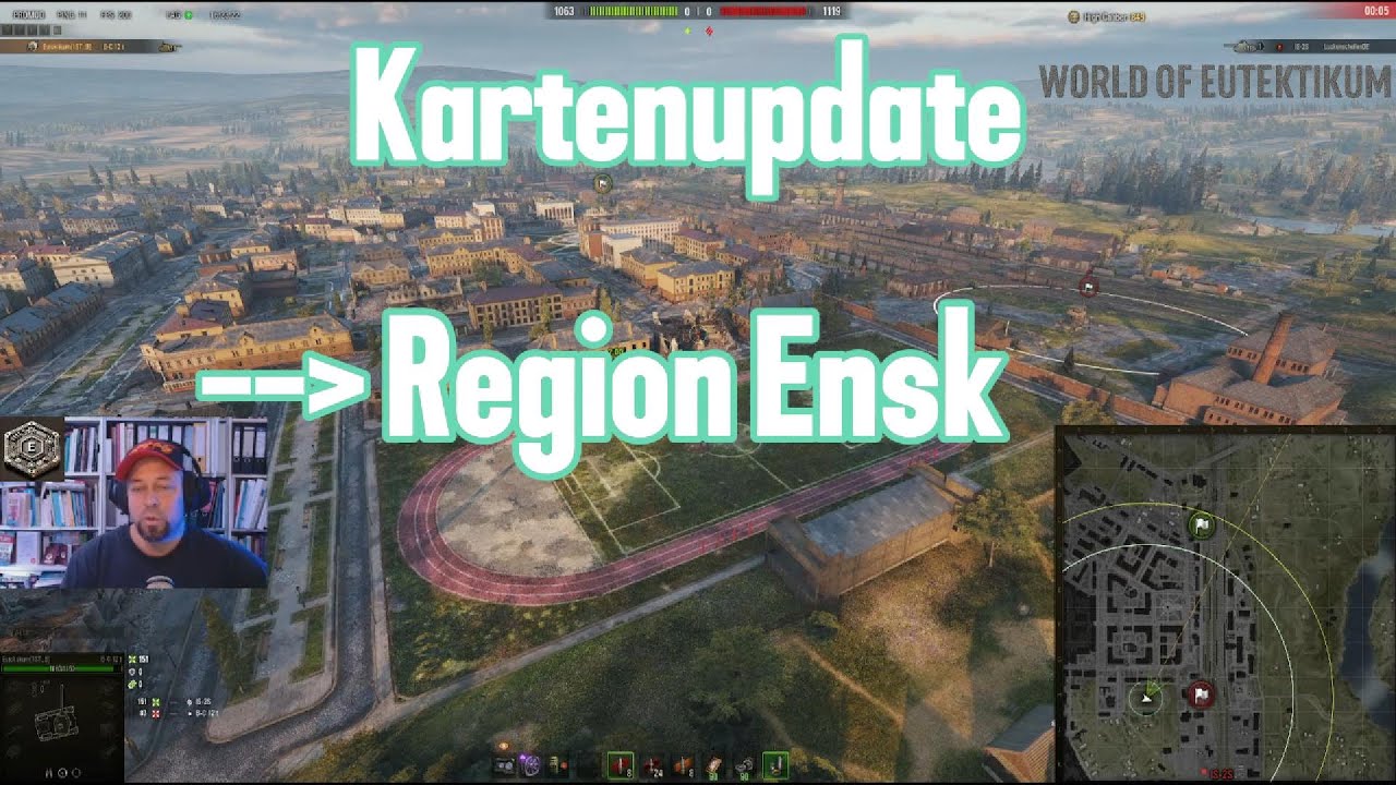 WOT MEGA Kartenupdate, REGION Ensk MAP-Check [Map-Tour] [World of Tanks] #3
