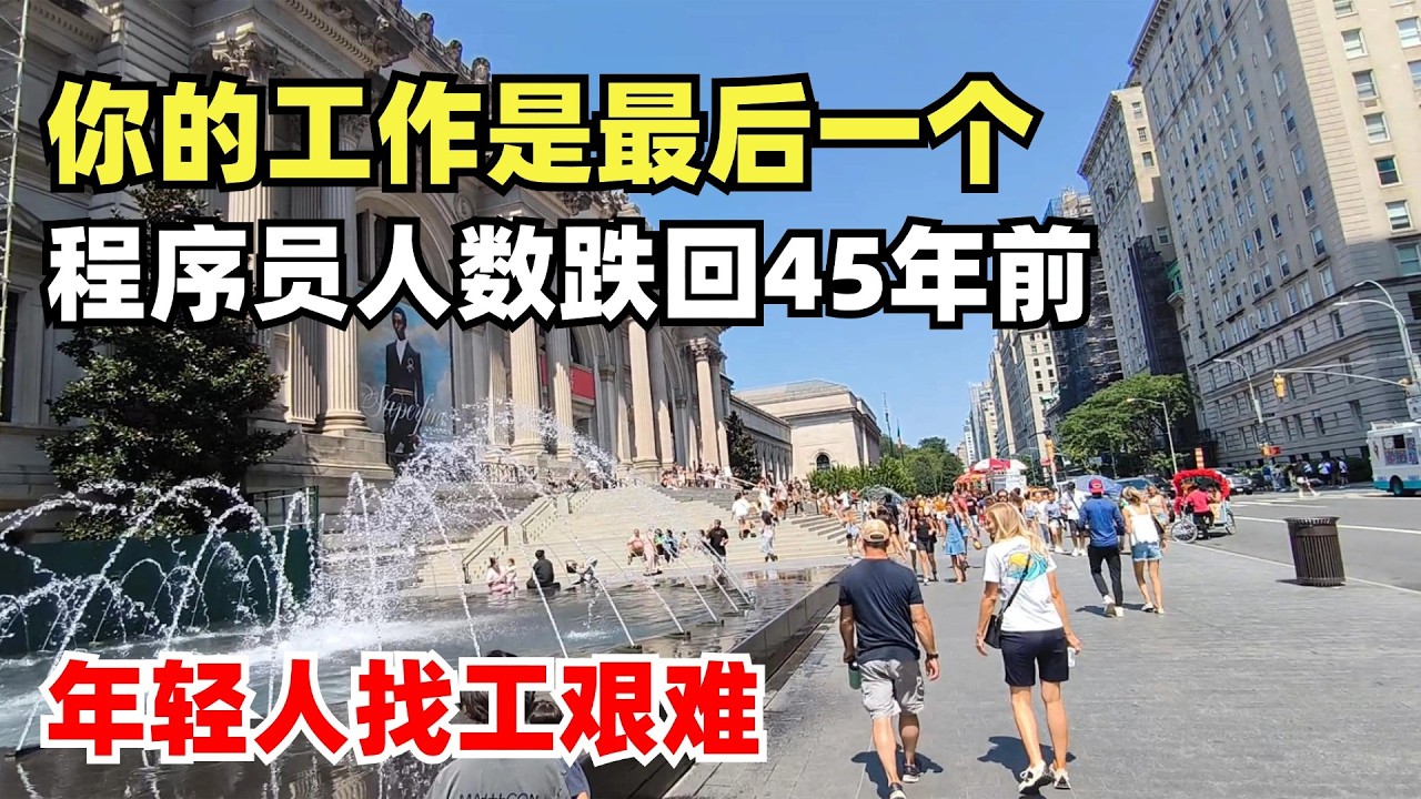 2026最残酷的数据：程序员人数跌回45年前，四分之一的编程岗位消失了，你现在的工作是最后一个，25岁以下程序员已丢20%岗位