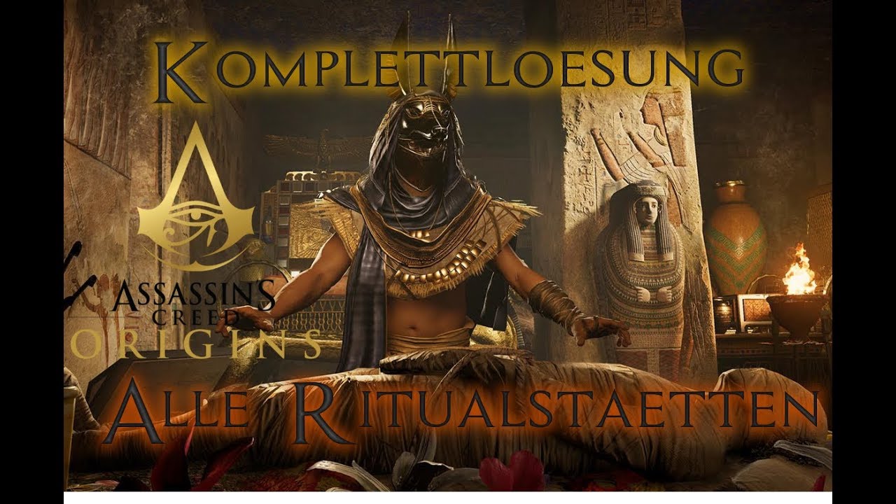 (Deutsch)Alle Ritaulst&auml;tten (Geschmack ihres Stichs)| Assassin&acute;s Creed Origins - Komplettl&ouml;sung
