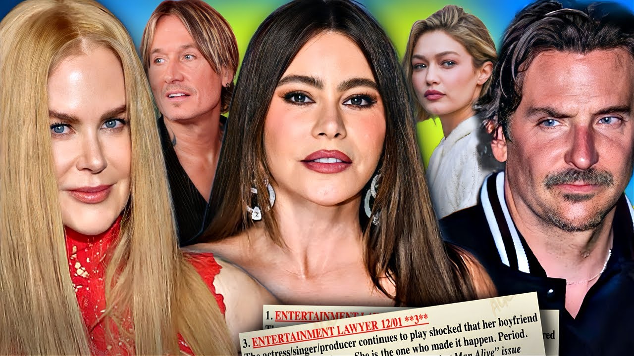 NICOLE KIDMAN HEADED TOWARD DIVORCE, SOFIA VERGARA is a CHEATER, BRADLEY COOPER DONE with GIGI HADID