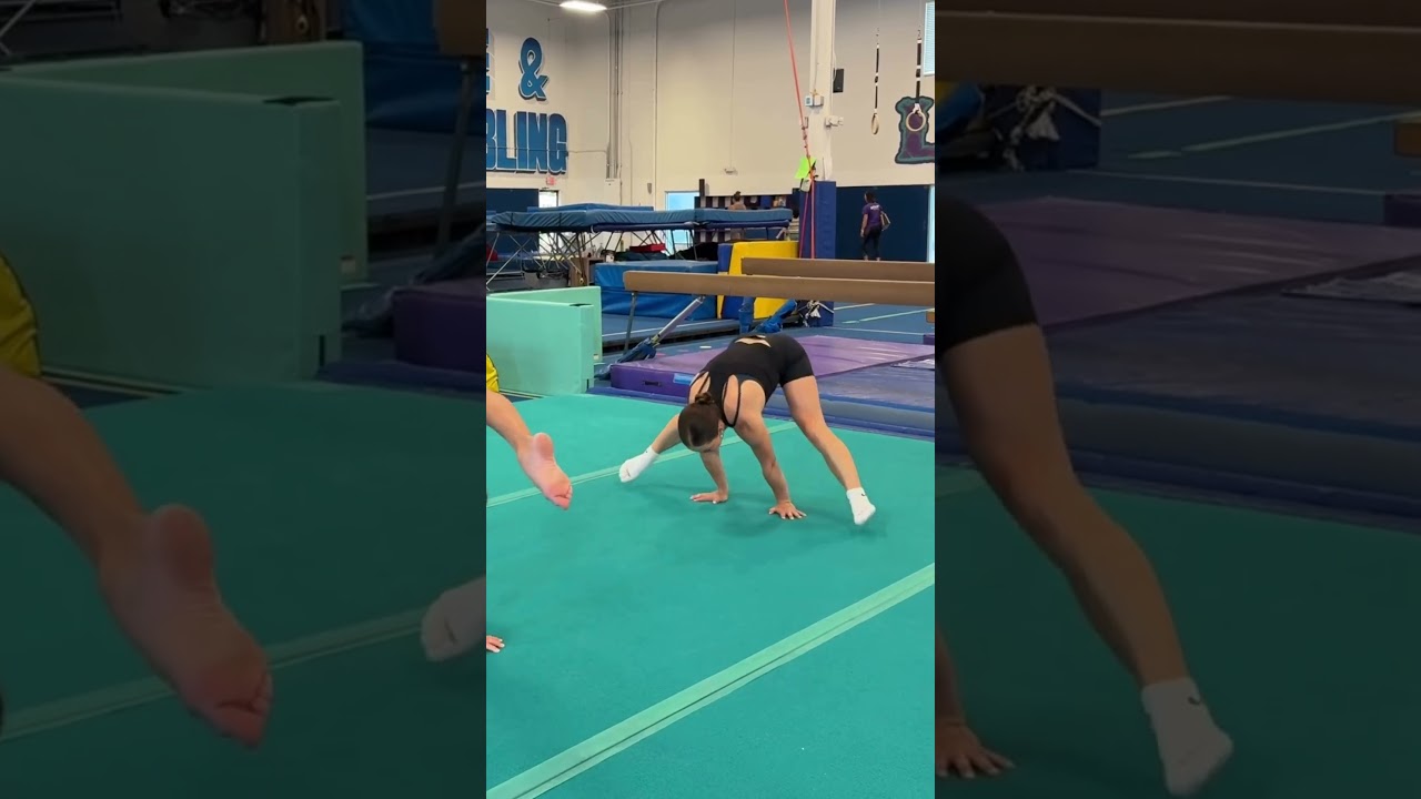 my wife's core strength is insane 