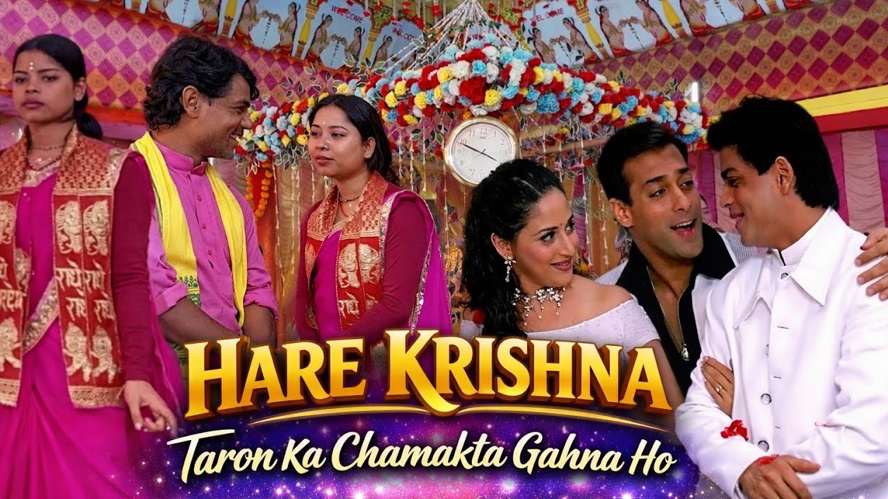 Taron Ka Chamakta gahna Ho | Hare Krishna Sure | 