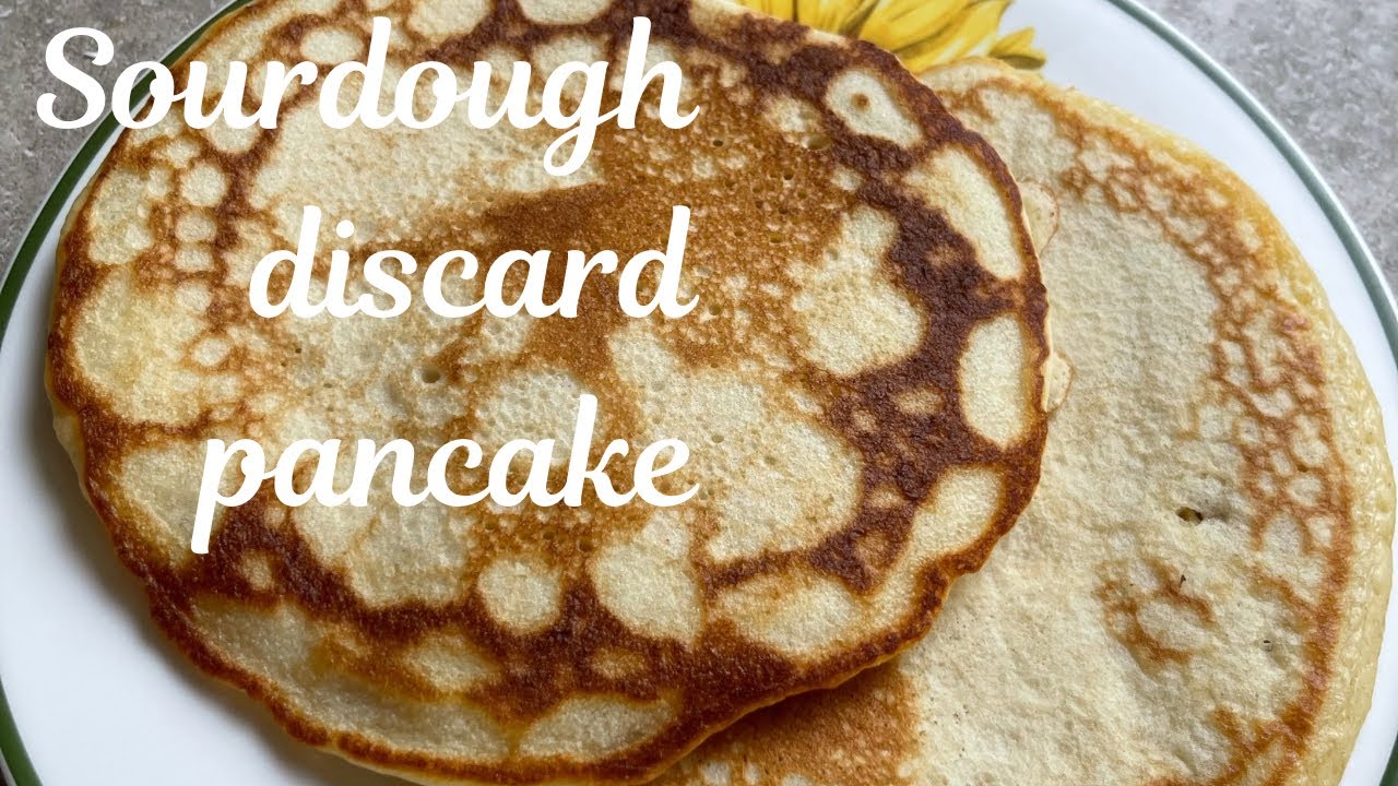 Sourdough Discard Pancake | EzhaFlay #homebaking #weekendbreakfast #simpleingredients #fromscratch 