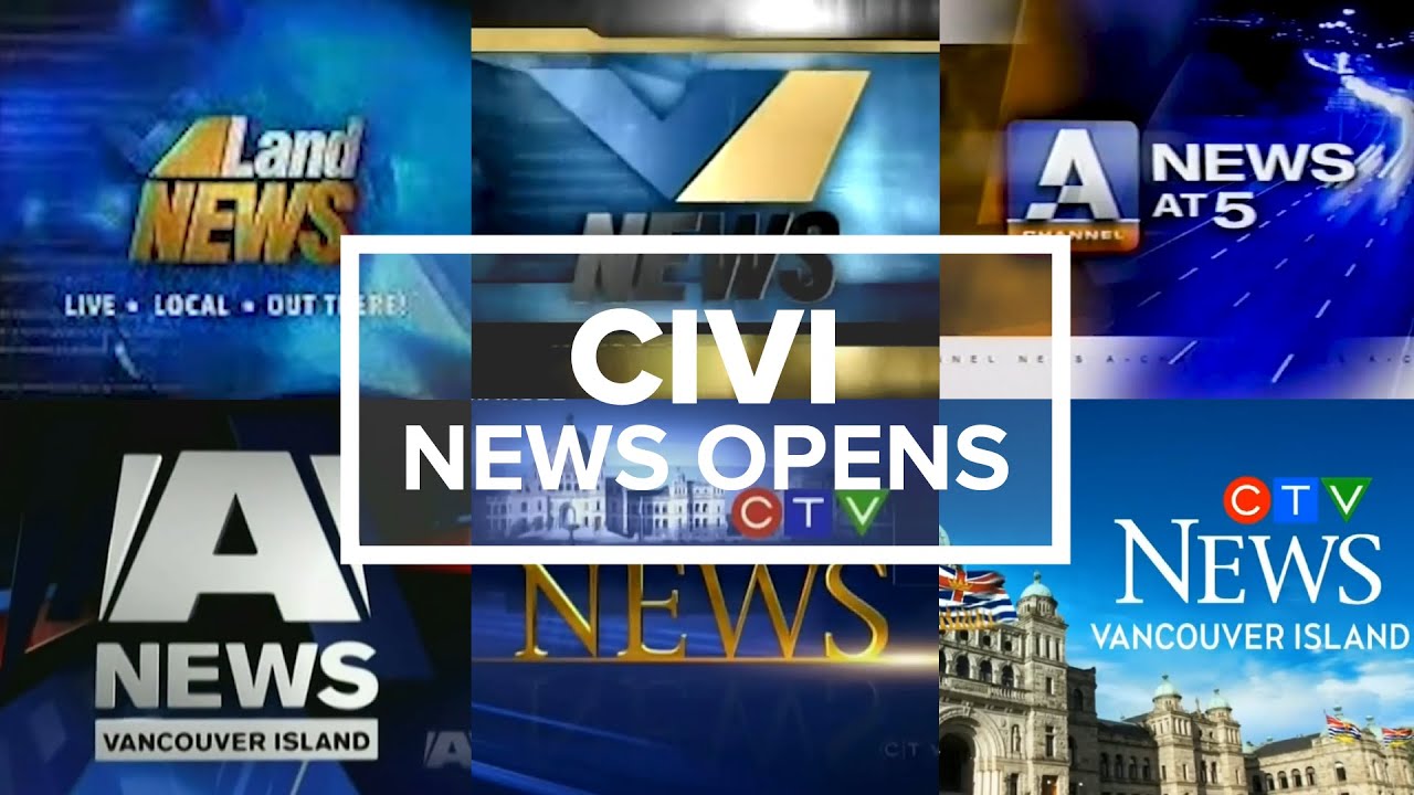CIVI-DT (The New VI, /A\, CTV2 Vancouver Island) News opens