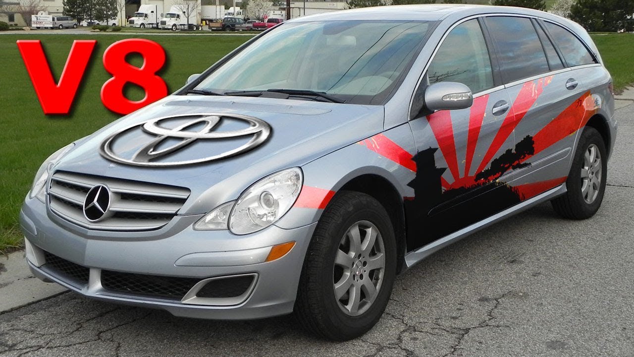 Mercedes R-Classe W251 Swap 3UZ-FE c АКПП-6