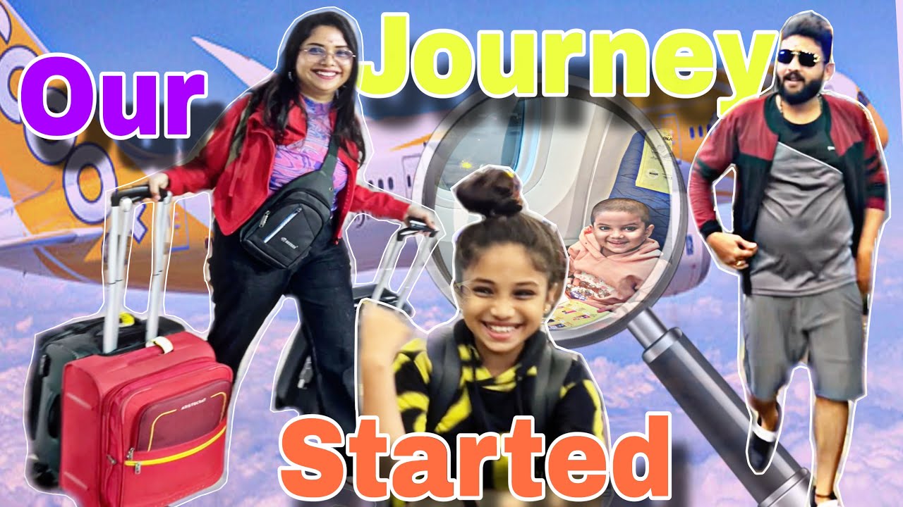 Roma Flightல Fightu❗எல்லாம் Plan Wasted 😭 Last Minitute Traffic ல மாட்டிக்கிட்டோம்🥺பயணம் Begins🤩Prac
