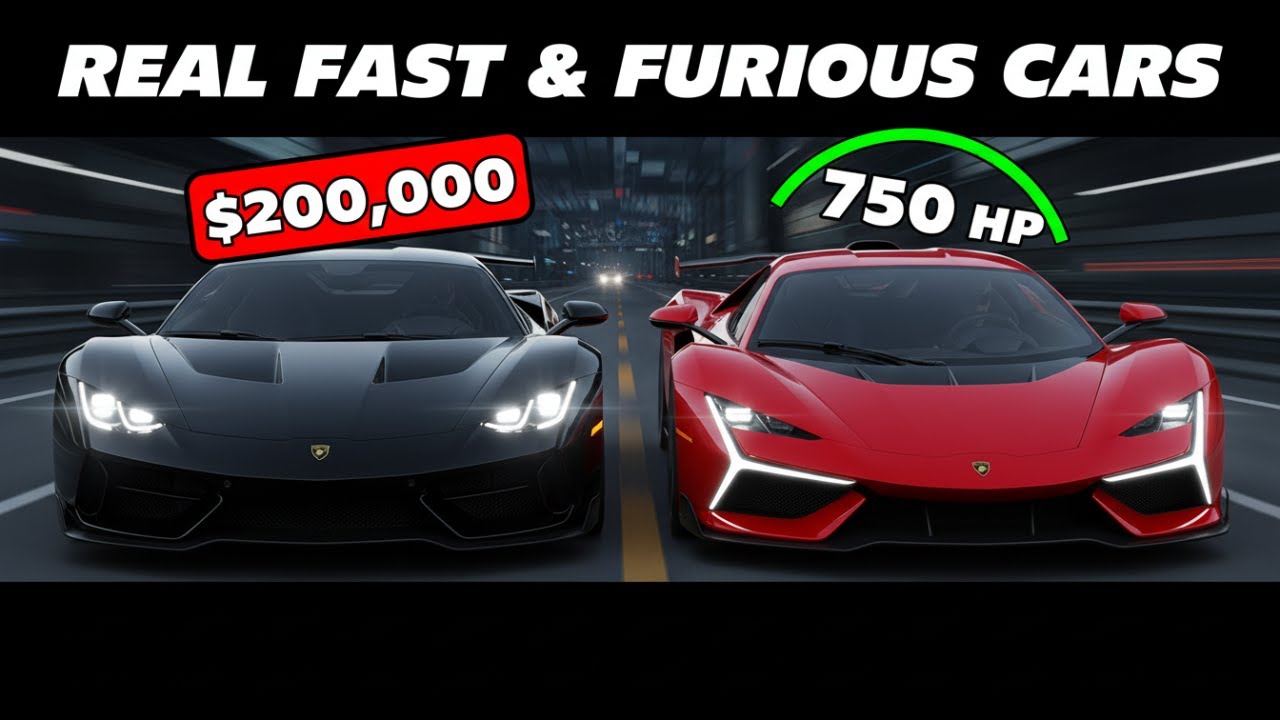 The Most Iconic Fast & Furious Cars Ever Seen In Movies 🔥