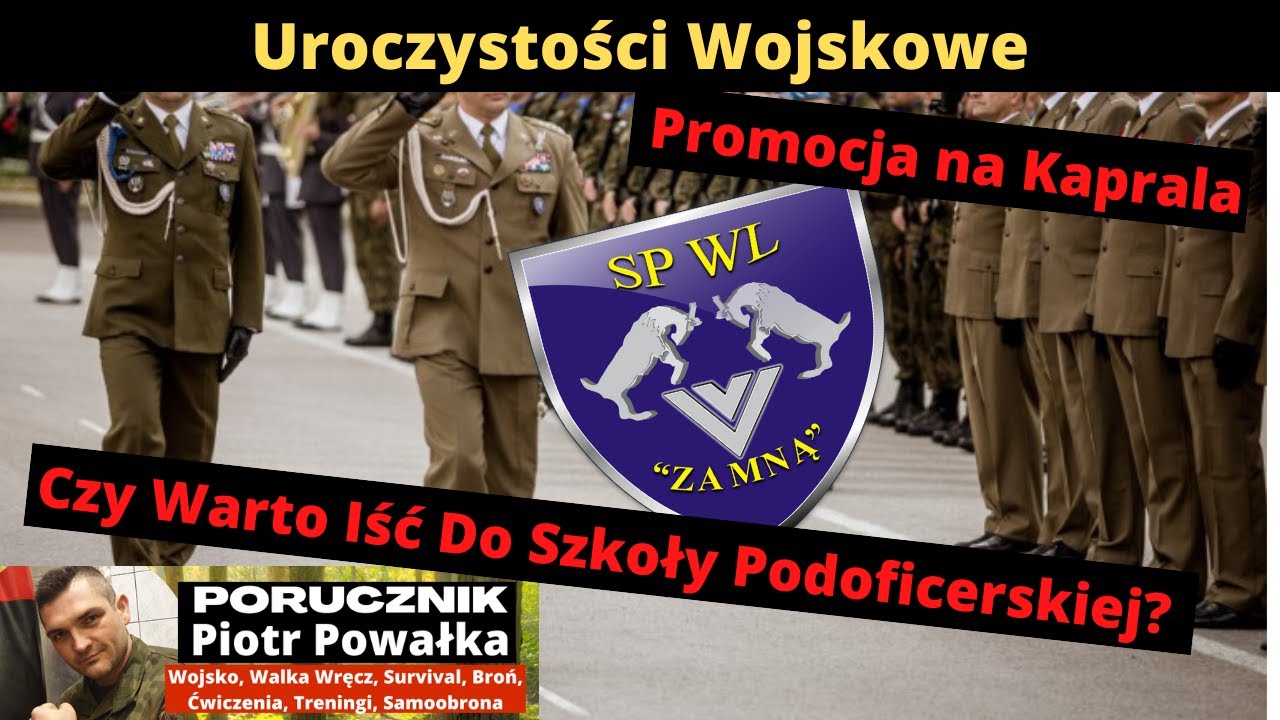 Kolejna Patologia MON - Po Skończeniu Szkoły Podoficerskiej Zabierają Mundur [Uroczystości Wojskowe]
