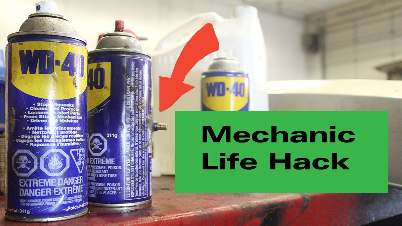 Refillable WD-40 Hack // HOW TO