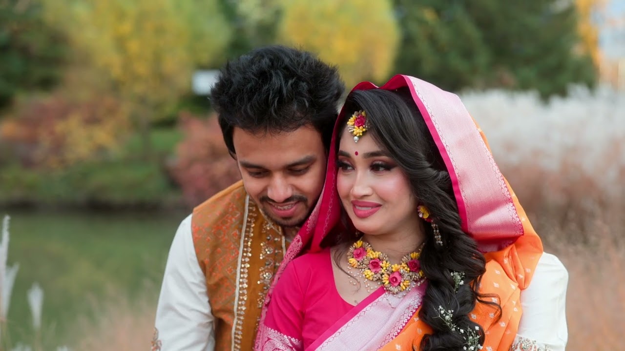 Sahida & Zubaer's Gaye Holud | Montreal Wedding | MojoFilms 4k
