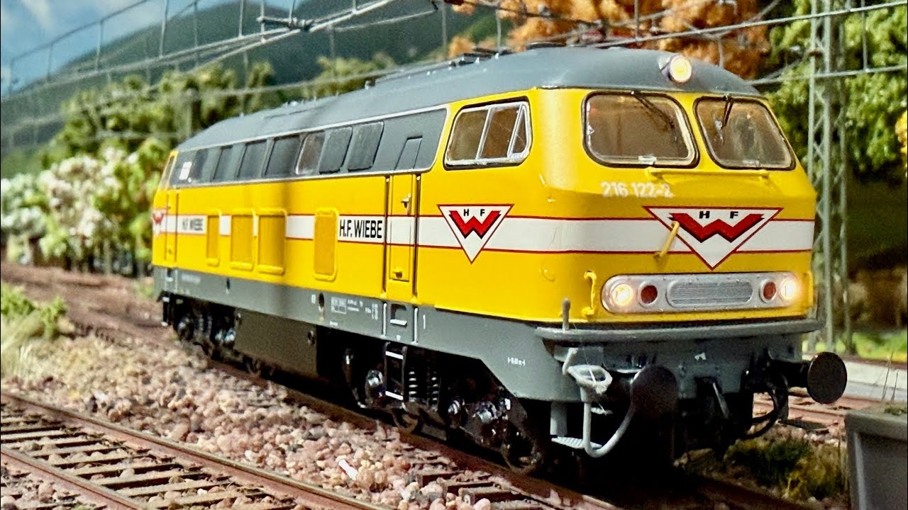 Instandsetzung in Engelhop - BR 216 (BRAWA), BR 218 (ESU & PIKO), BR 182 (ROCO), BR 362 (ESU)