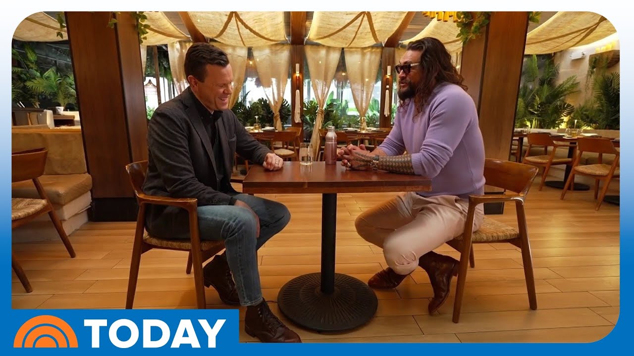 Jason Momoa Sits Down With Willie Geist on Sunday TODAY