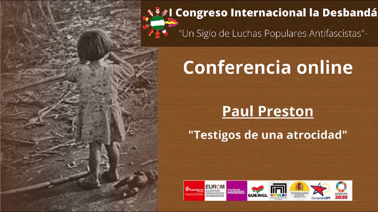 Conferencia online. Paul Preston