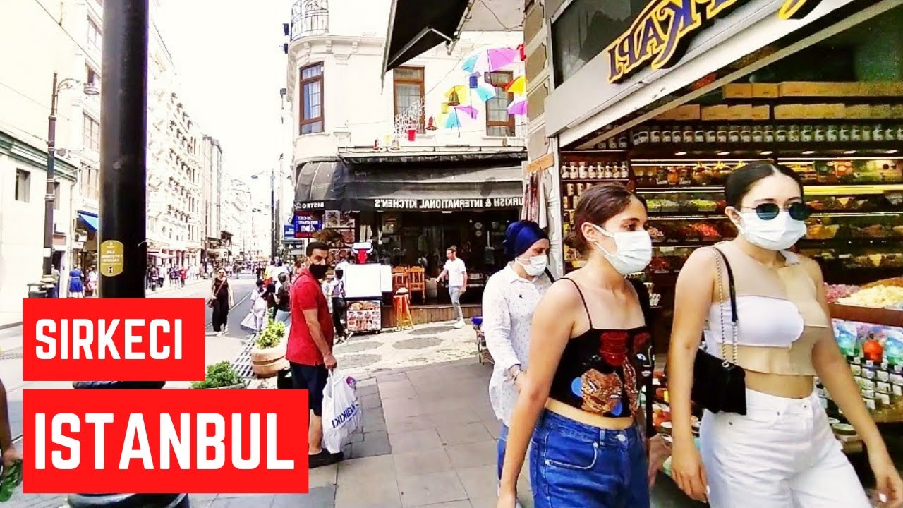 Istanbul City Walking Tour - Sirkeci Istanbul city 2021 - Turkey Istanbul travel guide