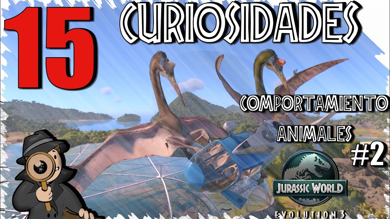 15 CURIOSIDADES... Sobre el Comportamiento de los Animales en Jurassic World Evolution 3 #2