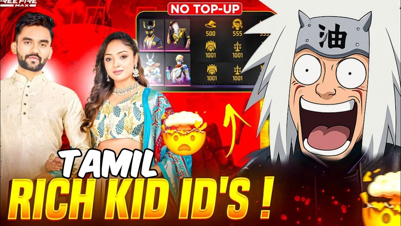🔥10 Years 😯 Viral Aura kid Crores Free Fire Id 🥳Rich 🤑 Kid ID's |Searching Kid ID's in 2026 🤯 Tomie 