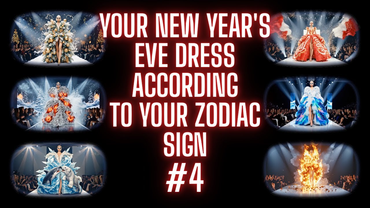Your New Year's Eve dress according to your zodiac sign