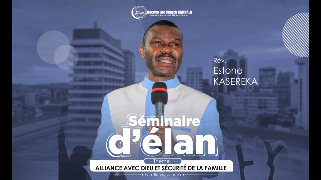 S&Eacute;MINAIRE D&rsquo;&Eacute;LAN( 4th. day with R&eacute;v Estone KASEREKA)