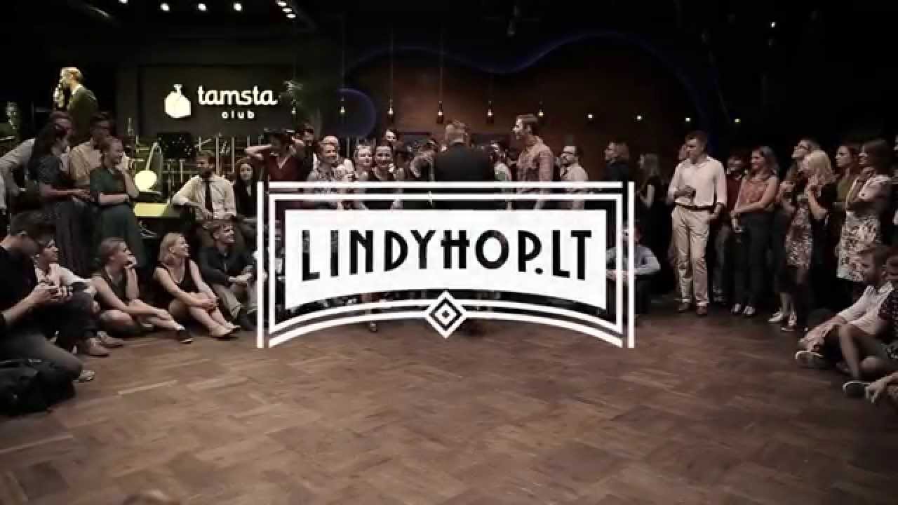 Lindyhop.lt club teachers' dance presentation