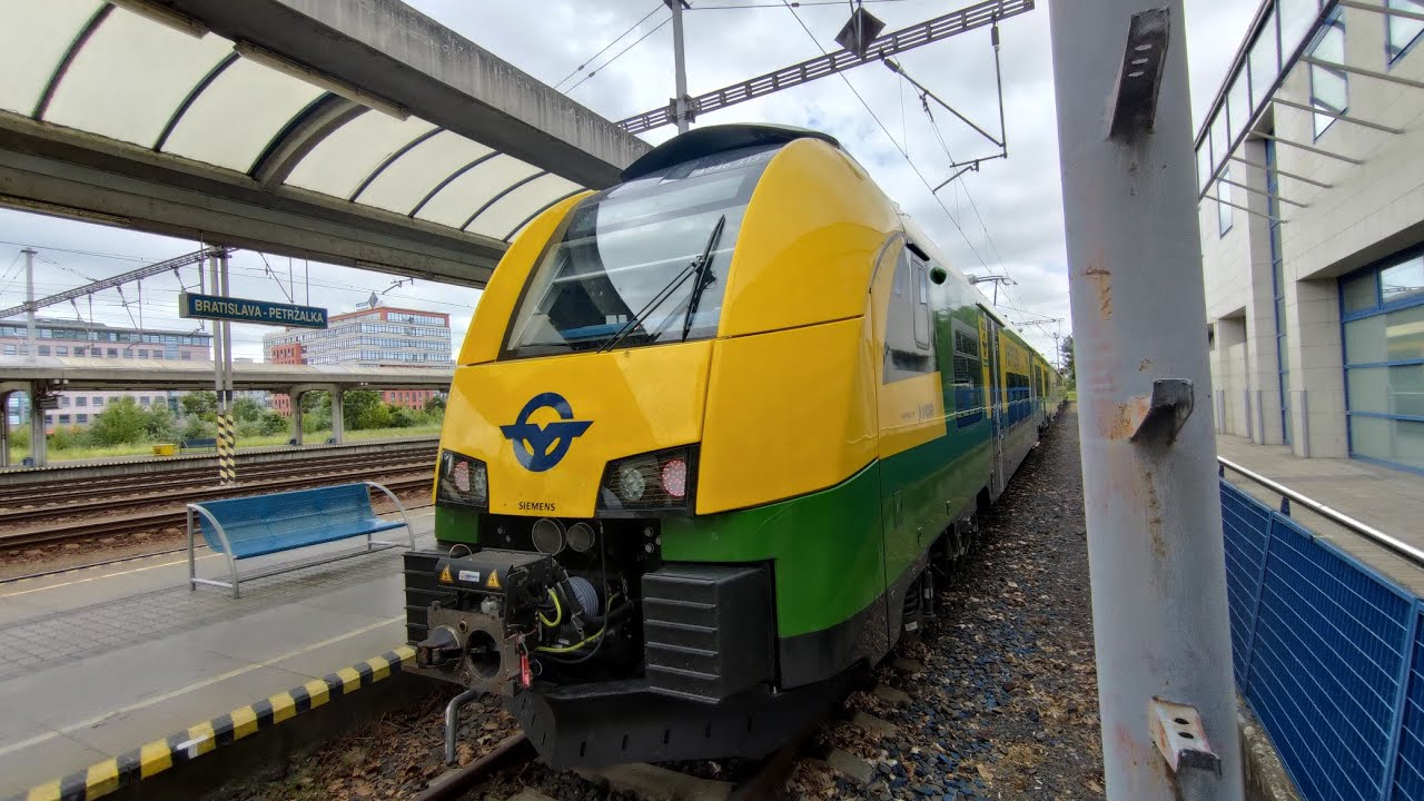 Siemens Desiro ML 'Gysev' Wien - Bratislava Petržalka 05/2022 Sound  + Innenraum