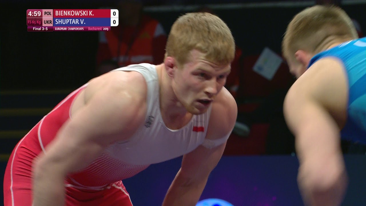 BRONZE FS - 65 kg: K. BIENKOWSKI (POL) v. V. SHUPTAR (UKR)