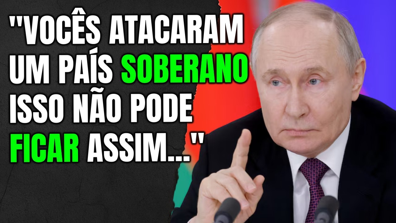 Putin vai defender o Irã? Kremlin condena os ataques ao Irã e promete 