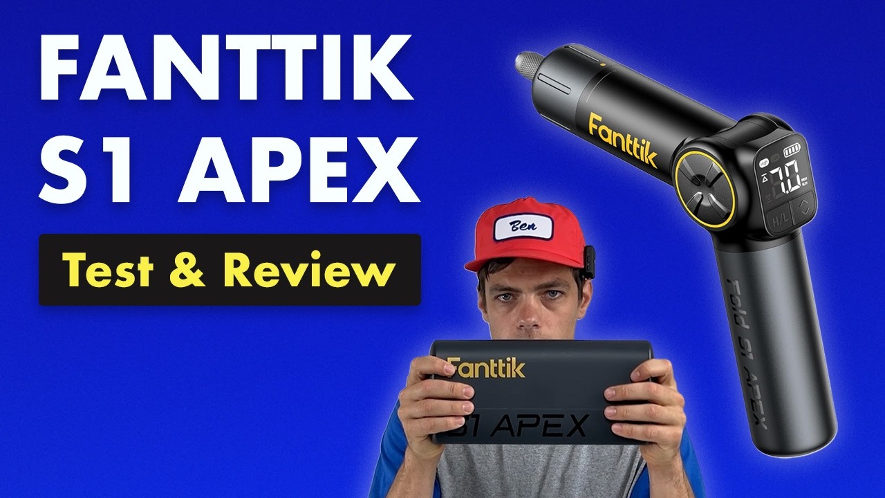 Электрическая отвертка Fanttik S1 APEX | ОБЗОР