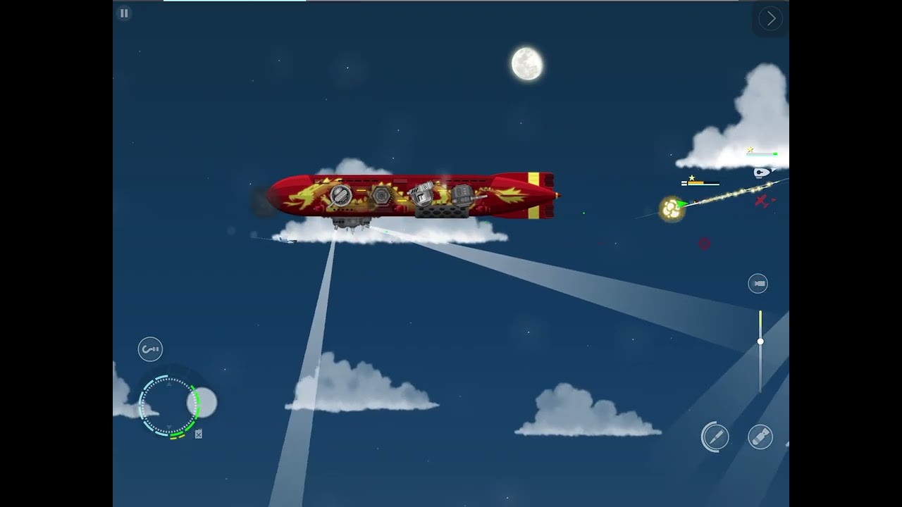 AIRSHIP VS AIRSHIP! BATTLE WINGS GAME PLAY!