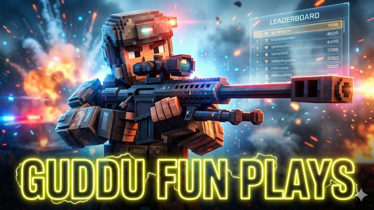 Guddu Fun Plays: 55 KILLS in Roblox Arsenal! 🤯 (Pro Sniper) #roblox #gameplay #guddufanplays 