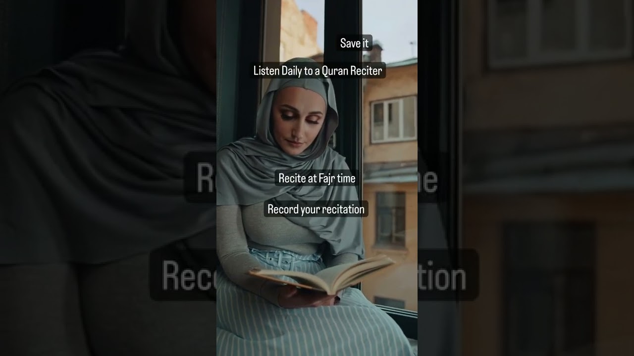 daily Routine to Improve Quran Recitation